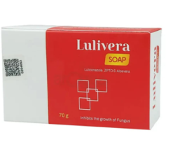 Lulivera Soap (Luliconazole,ZPTO & Alovera) 70gm