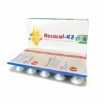Recocal-K2 Tablet – Calcium, Vitamin K2 (Menaquinone-7) & Cholecalciferol Supplement