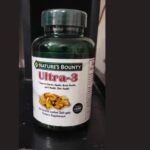 Nature's Bounty Ultra-3 Omega Fish Oil Dietary Supplement (60 Enteric Coated Softgels)